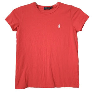 POLO ralph lauren light red t-Shirt tee boys' M